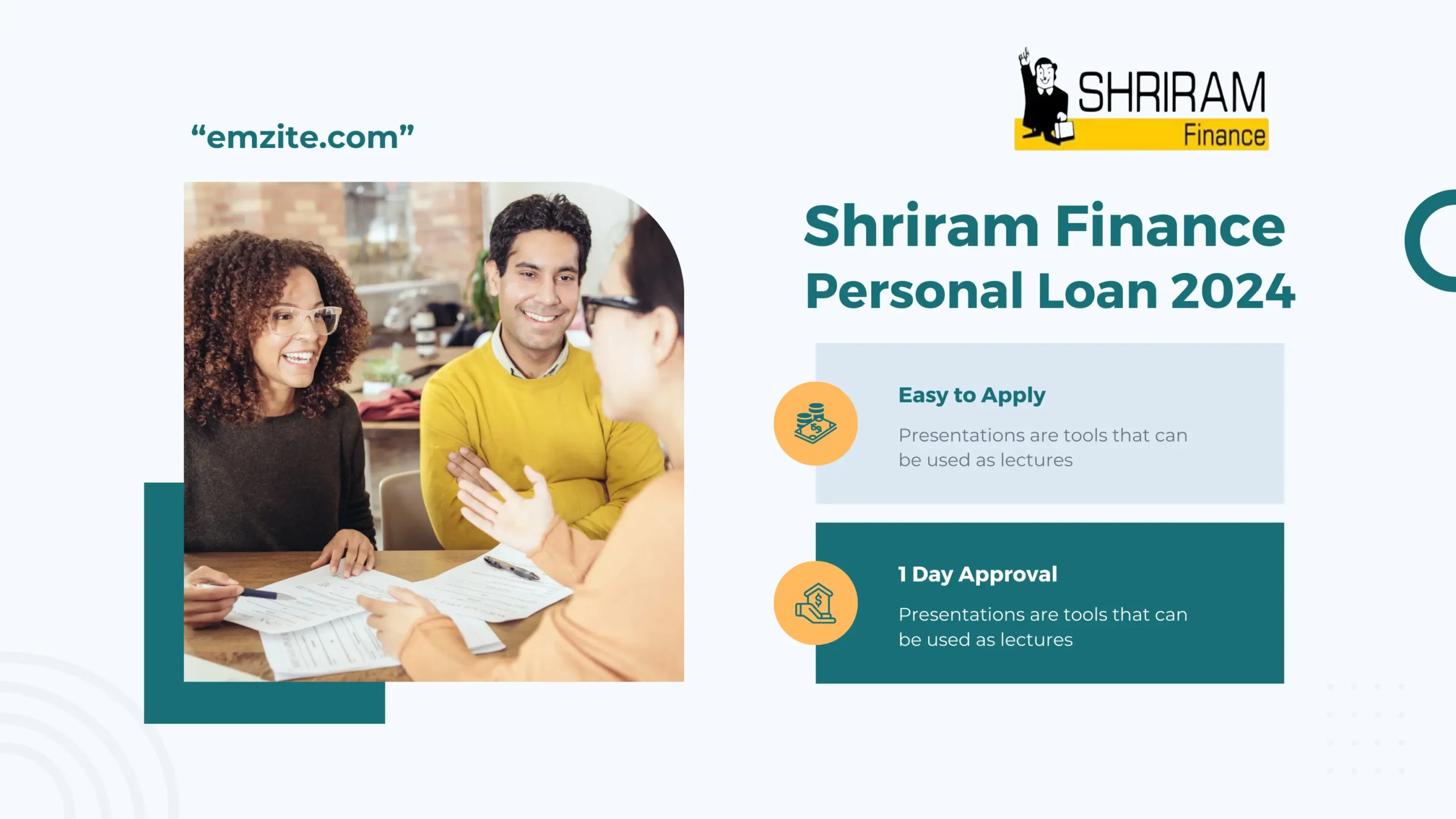 Shriram Finance Personal Loan 2024